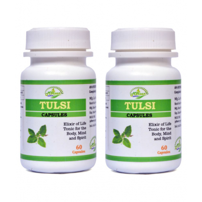 MORSAN HEALTHCARE MORSAN TULSI CAPSULES Capsule 500 mg Pack Of 2