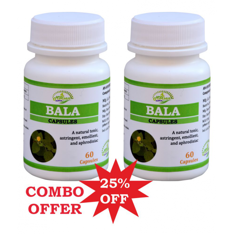 MORSAN HEALTHCARE MORSAN'S BALA CAPSULES Capsule 500 mg Pack Of 2