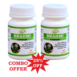 MORSAN HEALTHCARE MORSAN'S BRAHMI CAPSULES Capsule 500 mg Pack Of 2