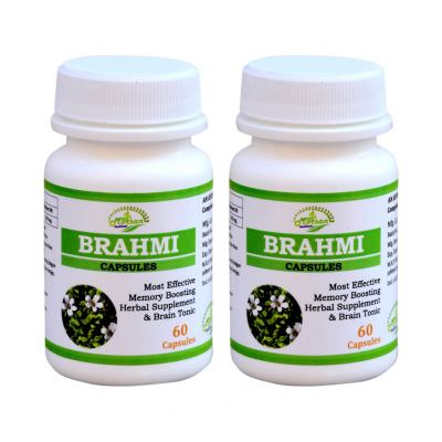 MORSAN HEALTHCARE MORSAN'S BRAHMI CAPSULES Capsule 500 mg Pack Of 2
