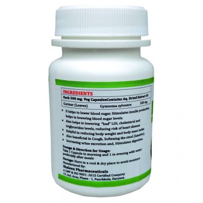 MORSAN HEALTHCARE MORSAN'S GURMAR CAPSULES Capsule 500 mg Pack Of 2