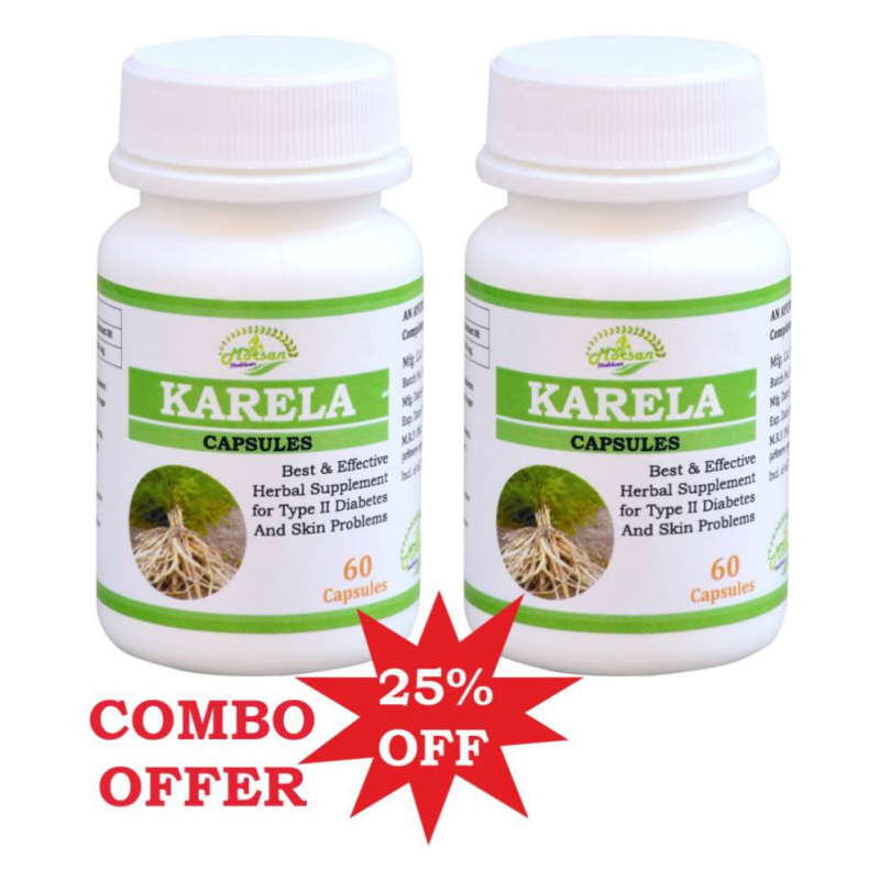 MORSAN HEALTHCARE MORSAN'S KARELA CAPSULES Capsule 500 mg Pack Of 2