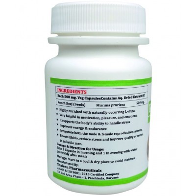 MORSAN HEALTHCARE Morsan's Konch Beej Capsules Capsule 60 no.s Pack Of 1 MORSAN HEALTHCARE Morsan's Konch Beej Capsules Capsule 60 no.s Pack Of 1