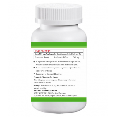 MORSAN HEALTHCARE PUNARNAVA CAPSULES Capsule 500 mg Pack Of 1