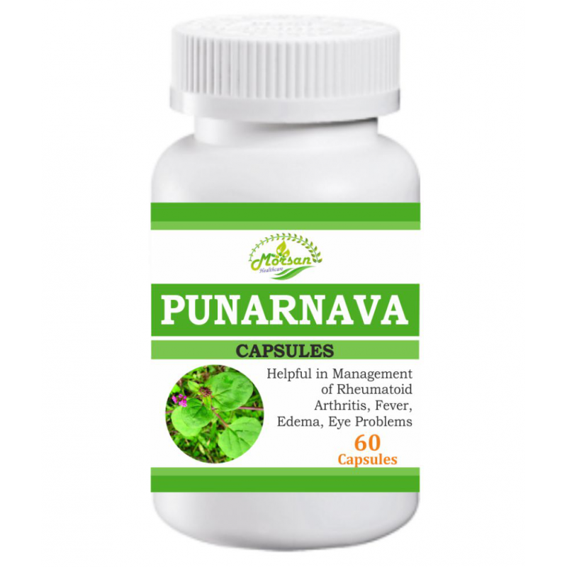 MORSAN HEALTHCARE PUNARNAVA CAPSULES Capsule 500 mg Pack Of 1