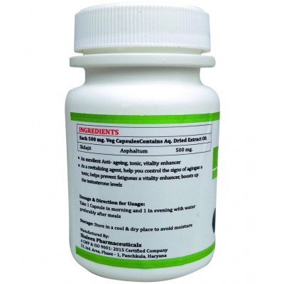 MORSAN HEALTHCARE Shilajit Capsule 500 mg Pack Of 1