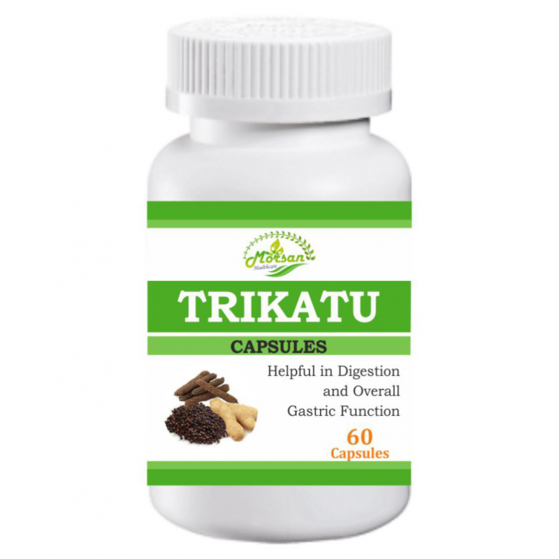 MORSAN HEALTHCARE TRIKATU CAPSULES Capsule 500 mg Pack Of 1 MORSAN HEALTHCARE TRIKATU CAPSULES Capsule 500 mg Pack Of 1