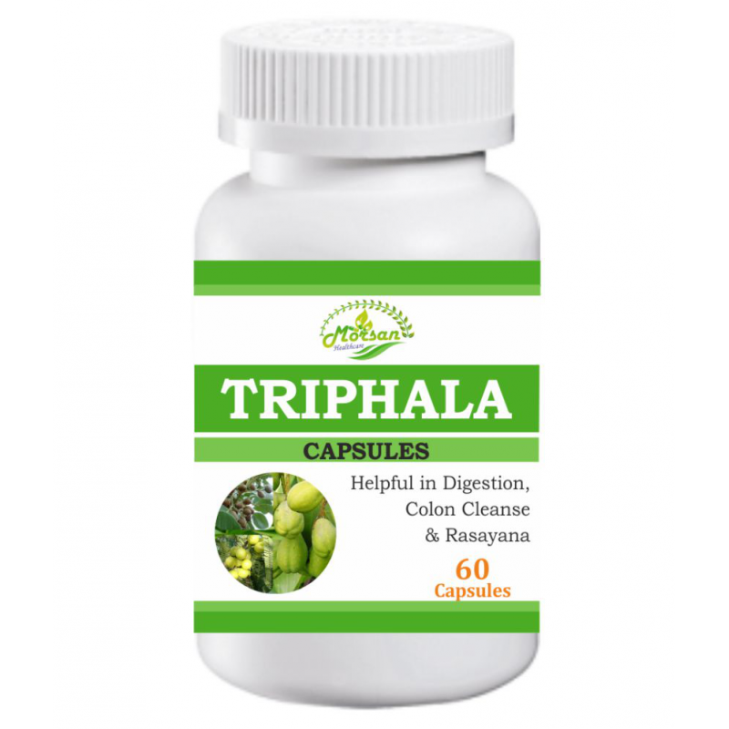 MORSAN HEALTHCARE TRIPHALA CAPSULES Capsule 500 mg Pack Of 1 MORSAN HEALTHCARE TRIPHALA CAPSULES Capsule 500 mg Pack Of 1