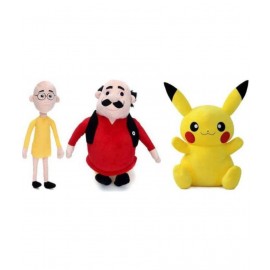 MOTU PATLU AND PIKACHU (30CM)