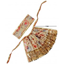 MYGODGIFT - Fabric Pooja Cloth ( Pack of 1 )