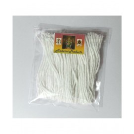 Madurai Products Cotton PURE WHITE WICKS THIRI DIYA Batti Wicks Pack LENGTH 9CM X HEIGHT 9CM X 5MM WIDTH - 108 PIECES Madurai Products Cotton PURE WHITE WICKS THIRI DIYA Batti Wicks Pack LENGTH 9CM X HEIGHT 9CM X 5MM WIDTH - 108 PIECES