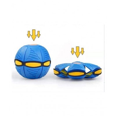 Magic Ball Decompression Multi-Function Throw Disc Ball with LED Light- Multicolor