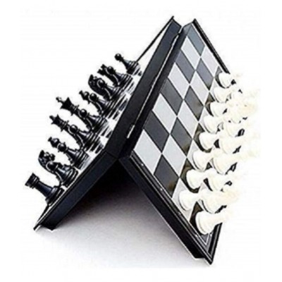 Magnetic Educational Chess Board Set with Folding Chess Board Travel Toys for Kids and Adults.