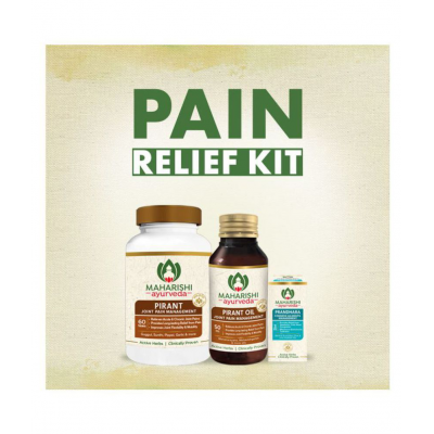 Maharishi Ayurveda Pain relief kit Tablet 3 no.s