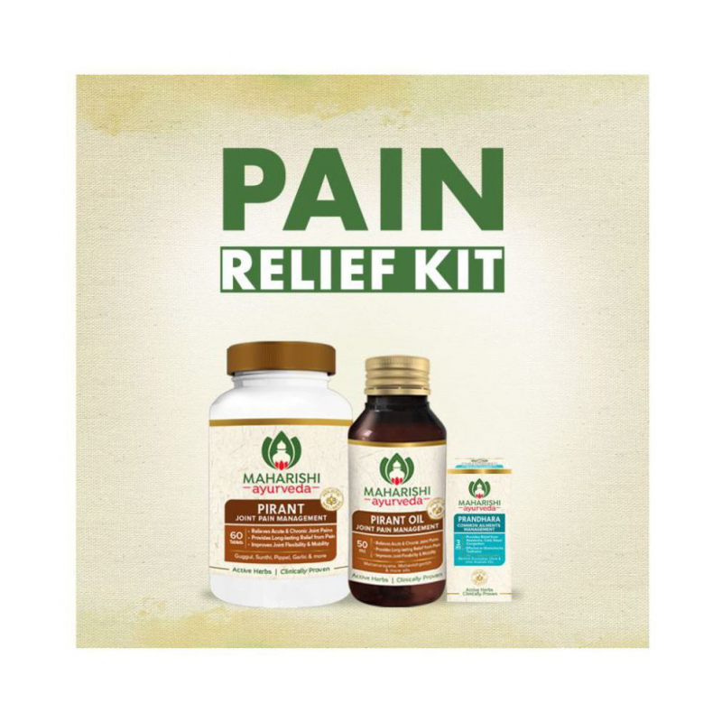 Maharishi Ayurveda Pain relief kit Tablet 3 no.s