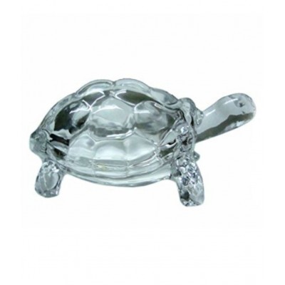 Malabar Gems Vaastu/Feng Shui Tortoise/TurtleKachua (for Good Luck) in Glass