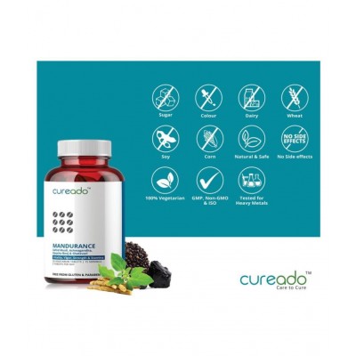 Mandurance Tablets for Men with Safed Musli, Kaucha Beej , Ashwagandha, Shilajit and more for Vigor & Vitality (30 Tablets) Mandurance Tablets for Men with Safed Musli, Kaucha Beej , Ashwagandha, Shilajit and more for Vigor & Vitality (30 Tablets)