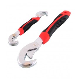 Mates Snap N Grip Steel Adjustable Wrench - Set of 2
