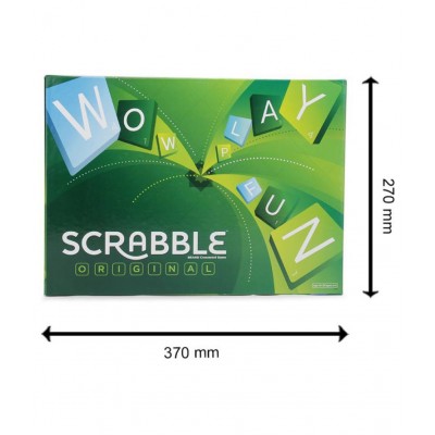 Mattel Scrabble Original - Brand Crossword Board Game