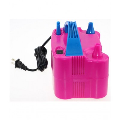 Mayukh Two Nozzles High Power Electric Balloon Inflator Air Pump Party Decoration Supply
