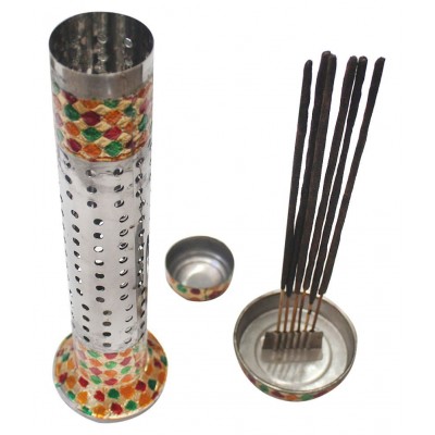 Meenakari agarbatti stand holder Mattel Stil 12 inch