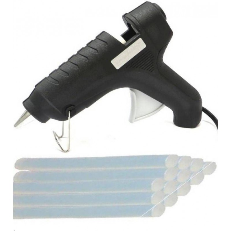 Mega 40 W Hot Melt Glue Gun (Free 20 Glue Sticks)