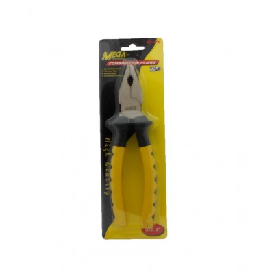 Mega MP-CP8 Iron Professional Combination Pliers - Yellow