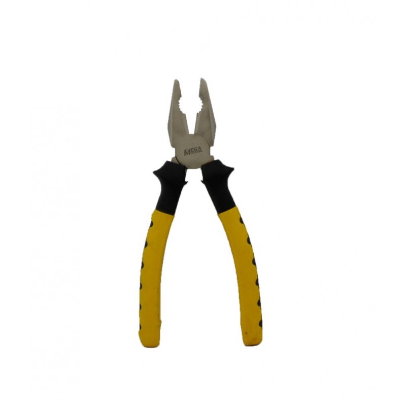 Mega MP-CP8 Iron Professional Combination Pliers - Yellow