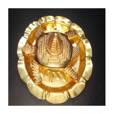 Meru Kachua Shri Yantra Tortoise (Metal)
