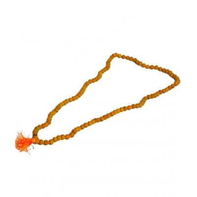 Mihini Haldi Mala, Turmeric (haldi) Mala 108+1 Beads, Turmeric Rosary