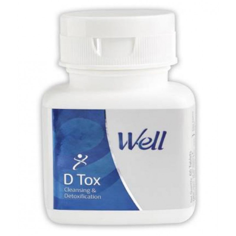 Modicare Well D Tox Cleansing & Detoxification dt254126 Tablet 60 gm Pack Of 1