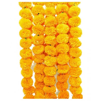 Molika Marigold Yellow Garland - Pack of 5