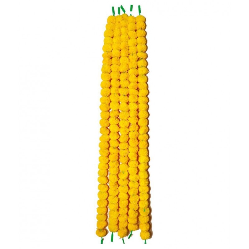 Molika Marigold Yellow Garland - Pack of 5