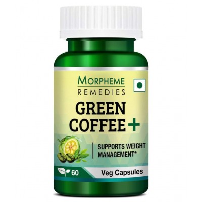 Morpheme Remedies Green Coffee+ Garcinia + Green Coffee + Green Tea 60 no.s Unflavoured