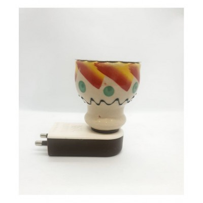Multipurpose Direct Plug in Ceramic Electric Incense Burner Bakhoor Dani Kapoor Dani Aroma Diffuser.