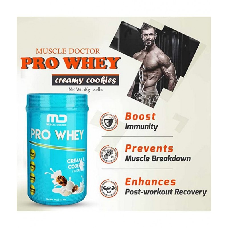 Muscle Doctor - Cookies and Cream Whey Protein