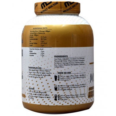 Muscle Doctor PM25836 2.5 kg Weight Gainer Powder
