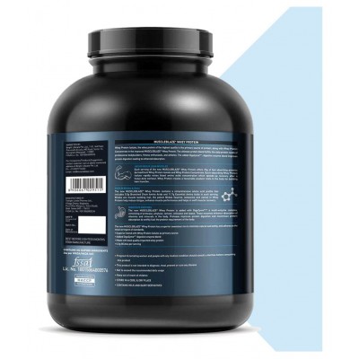 MuscleBlaze 100% Whey Protein, Ultra Premium Whey Blend (Irish Cream, 2 kg / 4.4 lb, 60 Servings)