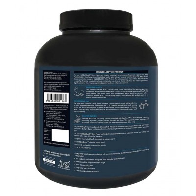 MuscleBlaze 100% Whey Protein, Ultra Premium Whey Blend (Rich Milk Chocolate, 2 kg / 4.4 lb, 60 Servings)