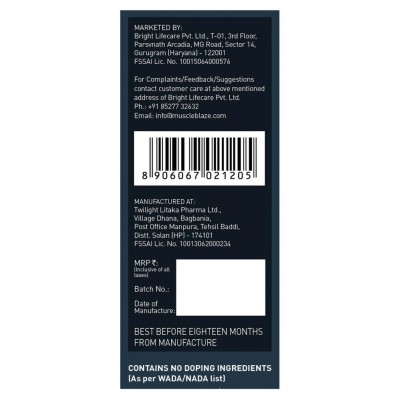 MuscleBlaze 100% Whey Protein, Ultra Premium Whey Blend (Strawberry, 2 kg / 4.4 lb, 62 Servings)