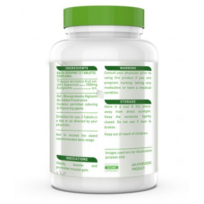 MuscleBlaze Ayurveda For Performance, MuscleHerb, 30 Tablets and Tribulus 1000mg, 60 Tablets (Combo)