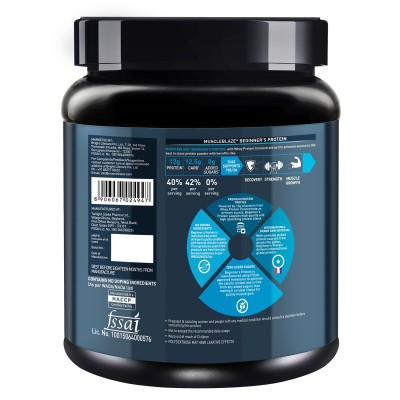 MuscleBlaze Beginner's Whey Protein (400 g, Chocolate) MuscleBlaze Beginner's Whey Protein (400 g, Chocolate)