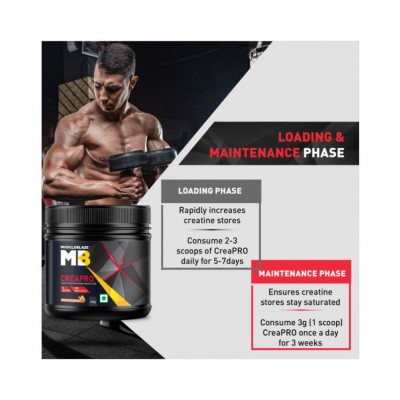 MuscleBlaze CREAPRO creatine with 100% creapure, 100g (Unflavoured)