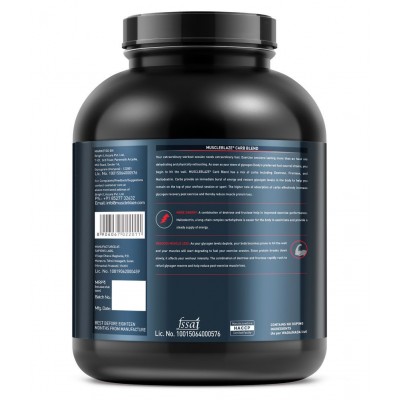 MuscleBlaze Carb Blend ,6.6 lb (3kg) Unflavored