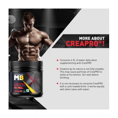 MuscleBlaze CreaPRO Creatine with Purest Creapure (Melon Twist, 250 g, 83 Servings) MuscleBlaze CreaPRO Creatine with Purest Creapure (Melon Twist, 250 g, 83 Servings)