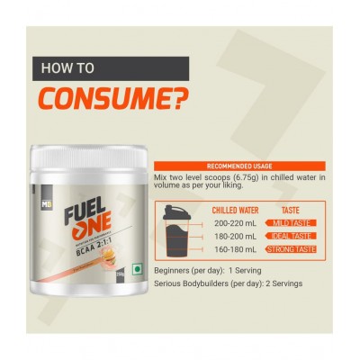 MuscleBlaze Fuel One BCAA 2:1:1 250 gm