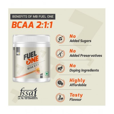 MuscleBlaze Fuel One BCAA 2:1:1 250 gm
