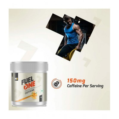 MuscleBlaze Fuel One Caffeine, Pre Workout Supplement (Orange, 75 g, 37 Servings)