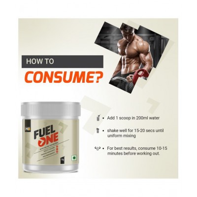 MuscleBlaze Fuel One Caffeine,75g Fruit Punch Flavour, 37 Servings