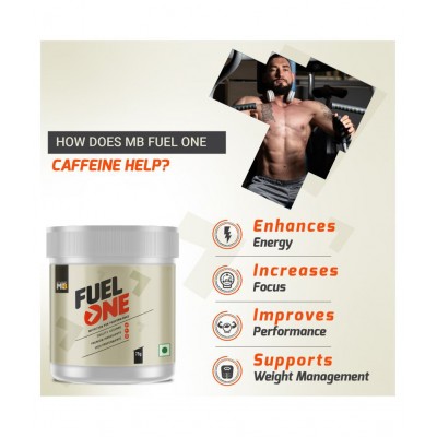 MuscleBlaze Fuel One Caffeine,75g Fruit Punch Flavour, 37 Servings